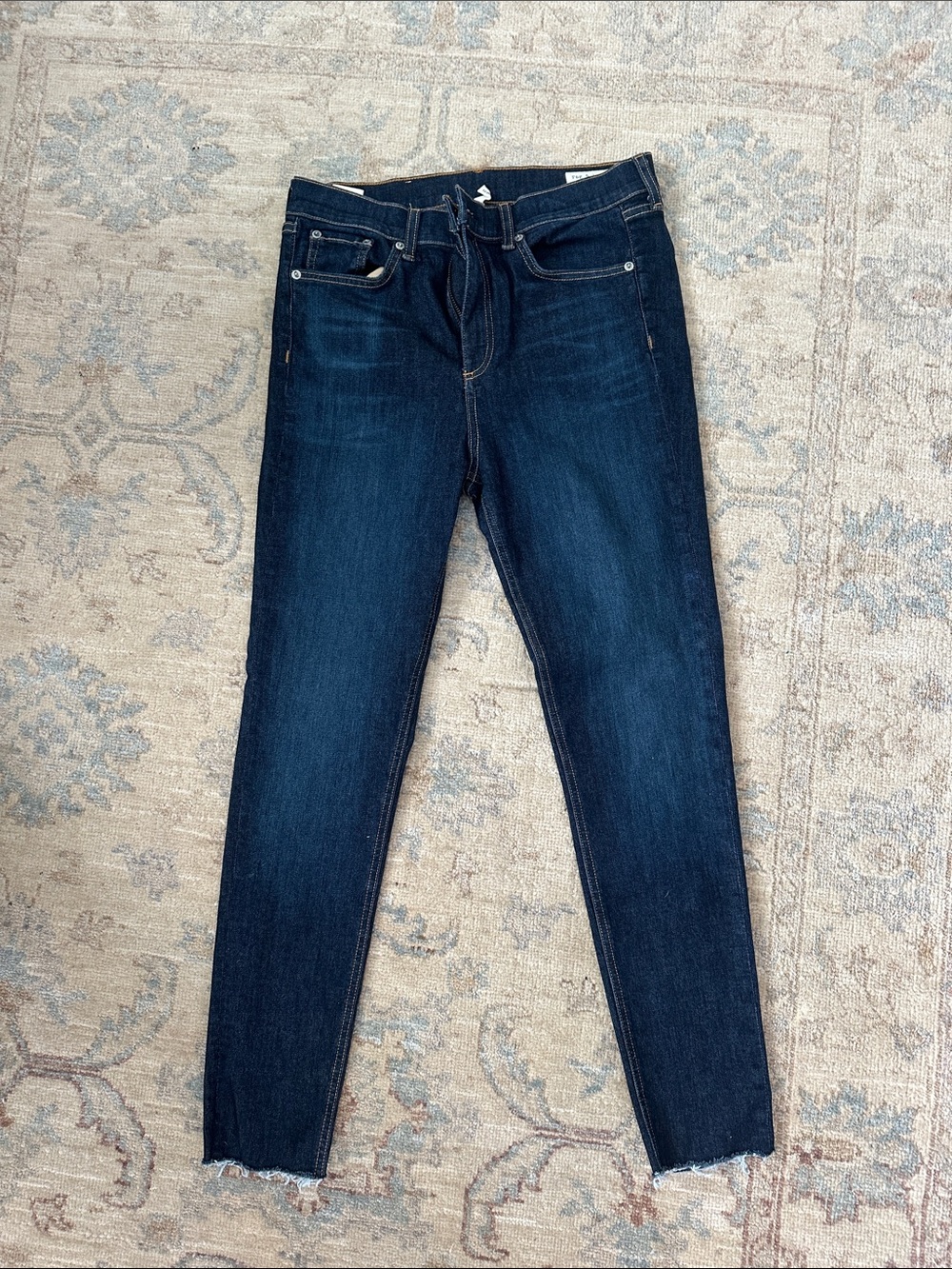 rag & bone Dark Indigo Skinny Jeans